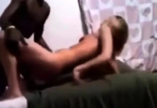 Blonde cheating girl interracial