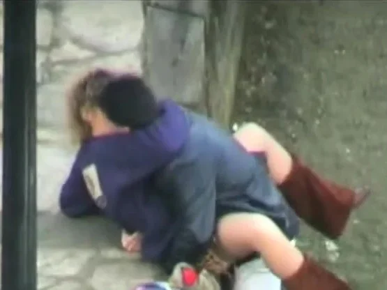amateur fuck in public
