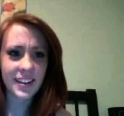 redhead boob flash
