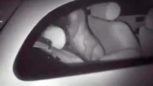 Outside with slut gets fucked in vehicle
