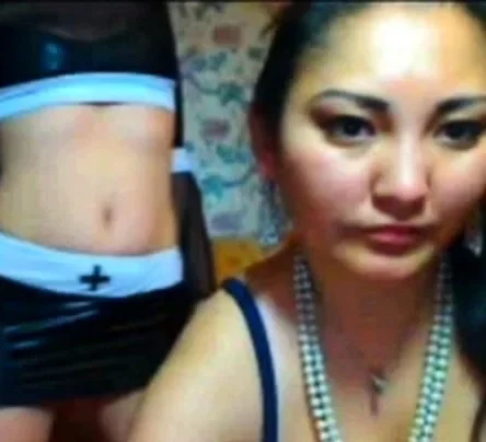 nun and friend on webcam