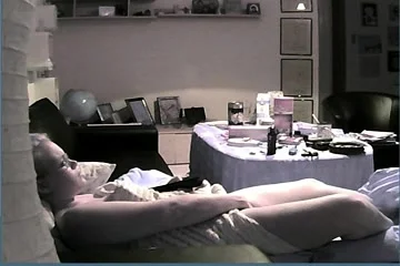 Hidden Voyeur Masturbation im Bett