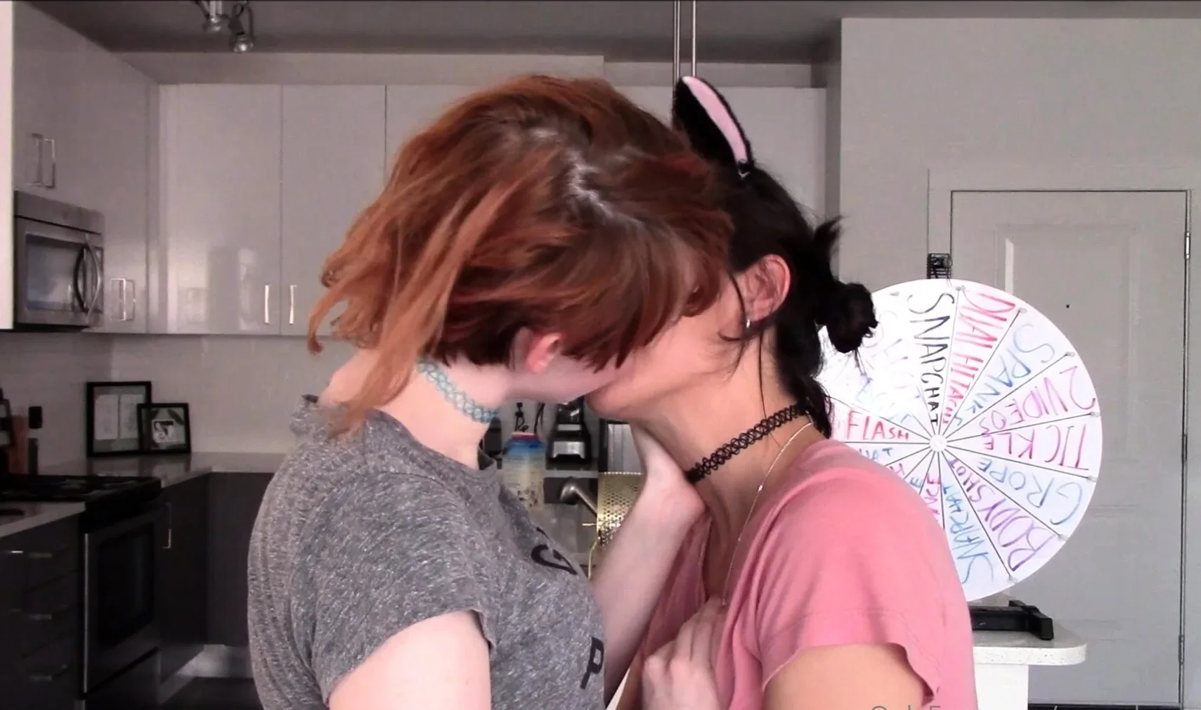 Amateur Teen Lesbians Kissing