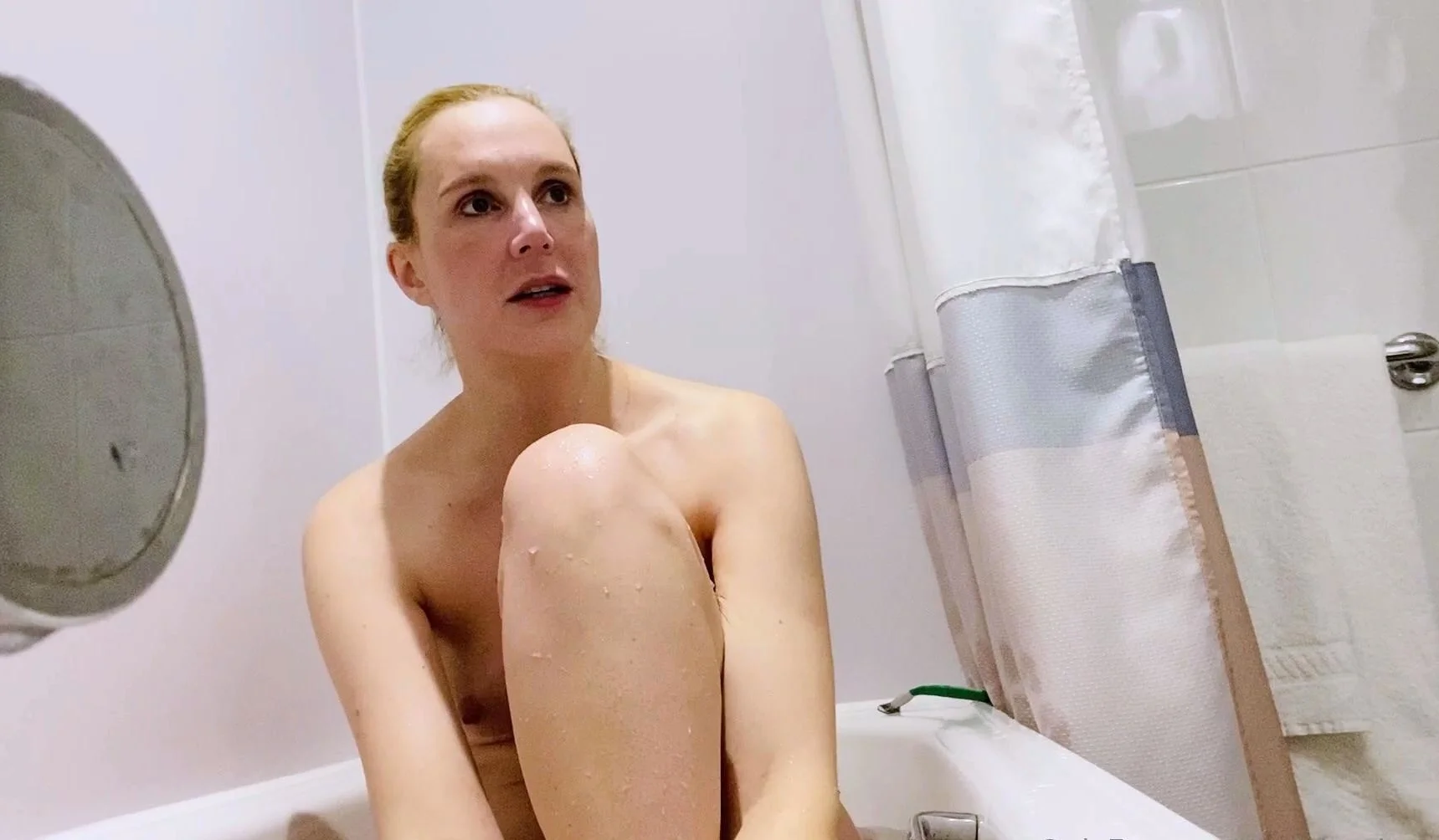 Horny Mature Blonde Solo
