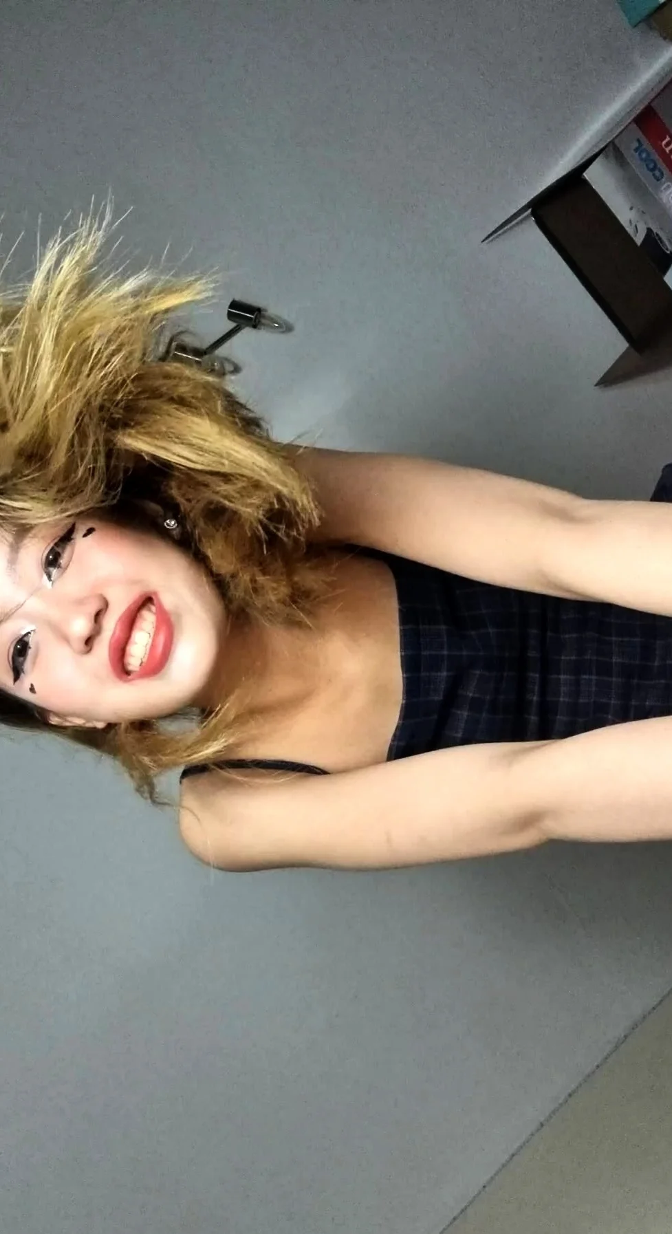 Hot Japanese Teen Removes Her Bra And Masturbates