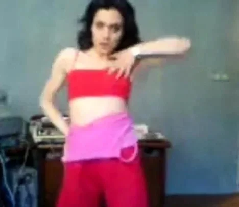 iranian girl strip dance