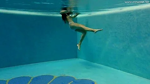 Stephanie Moon - Swimming Pool Irina Makes Hot Moves With Pussy