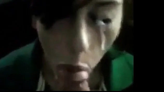 18 YO Teen Amateur Blowjob Facial