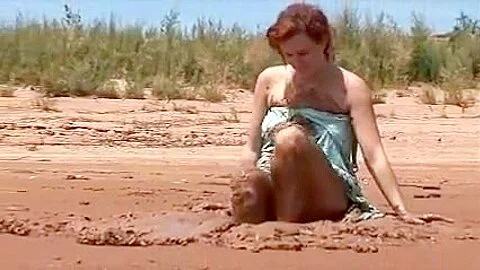 My sexy tits and pussy in mud