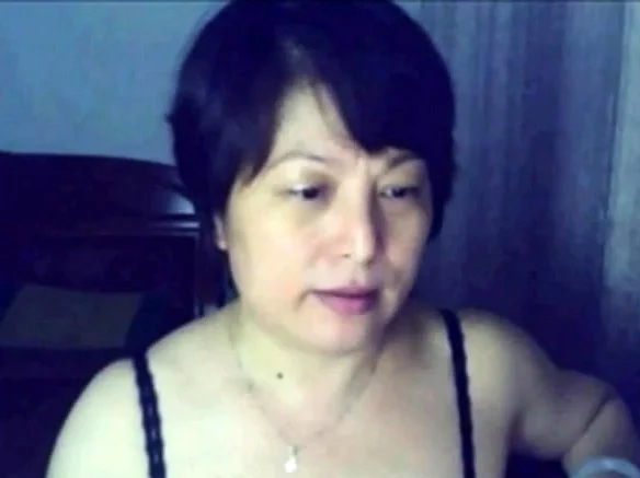 Chinese  lady on webcam