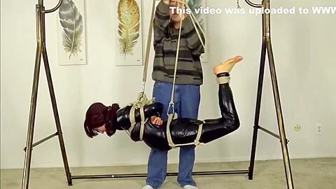 Boxtied and suspended