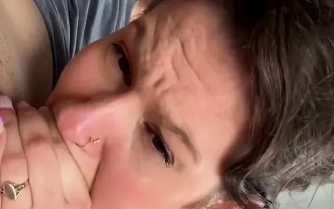 Fucking Neighbor's Girl Outside, Then Creampie Inside