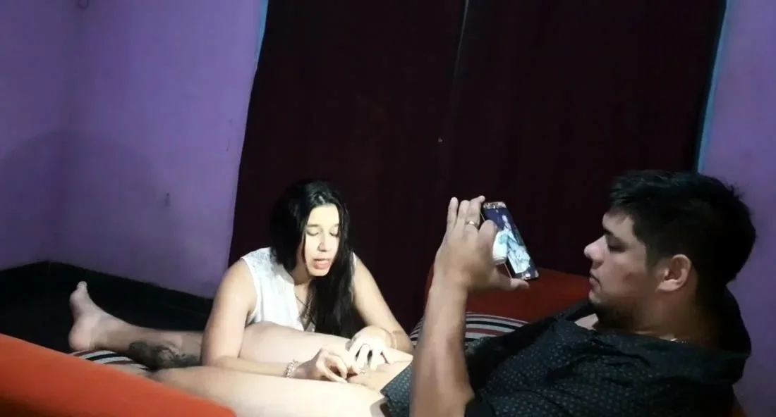 Behind the scenes in homemade porn video