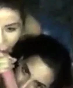 She came home from a party and brought her friend