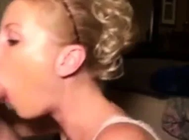 Big time cum on her pretty face