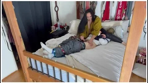 Verified Amateurs - Your Going To Stay Here Wrestling And Tie Up With Scarfs