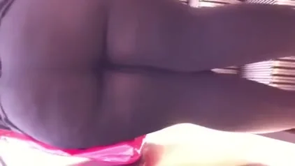 Phat Ass in See Thru Leggings