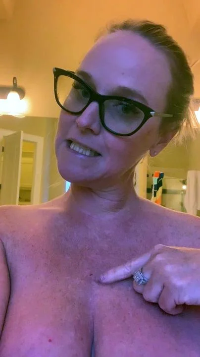 Amateur blond girl with big boobs getting fucked