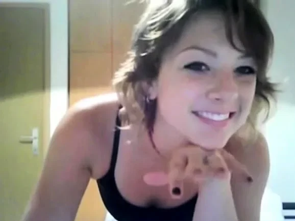Hot exhibitionist strips and shows everything