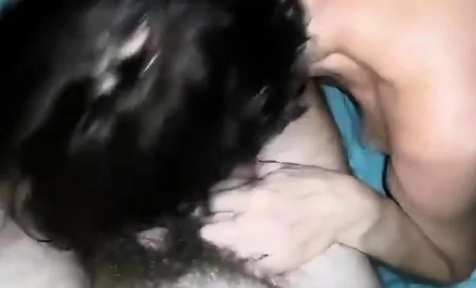 My girl spitroasted by two men