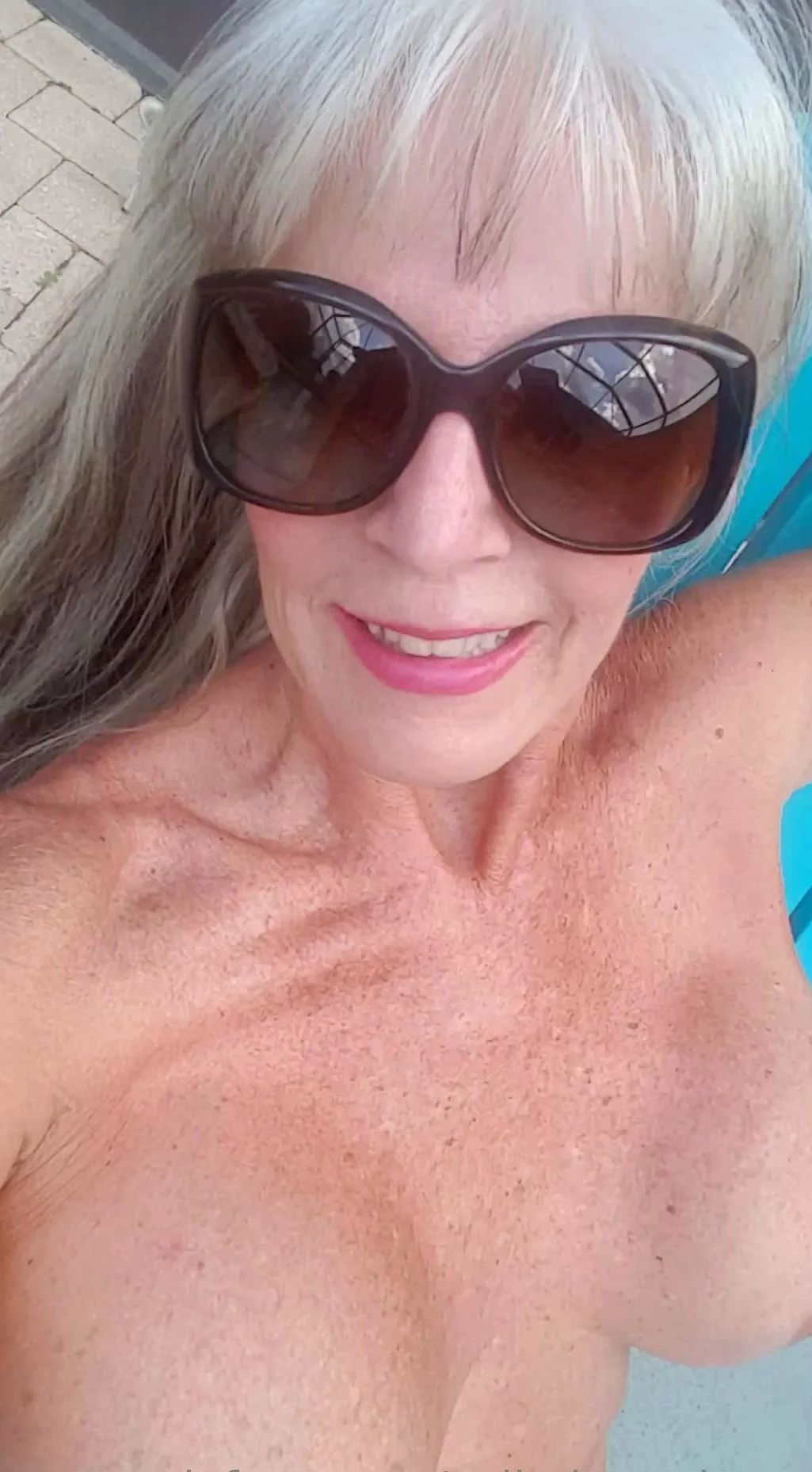 Amateur blond girl with big boobs getting fucked