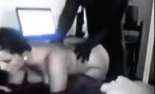 BBW Rides Her BBC on Webcam