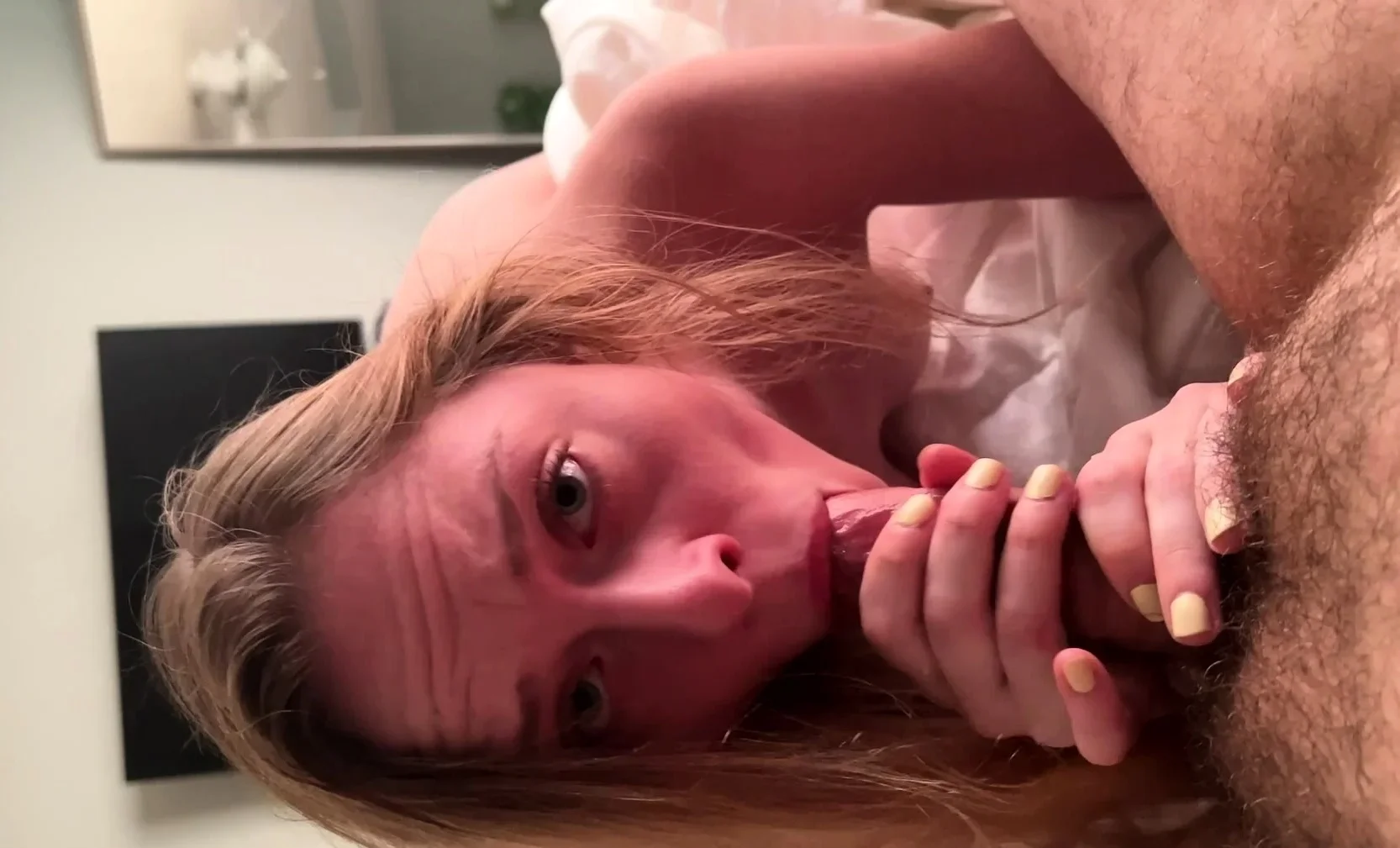 Amateur mature couple blowjob