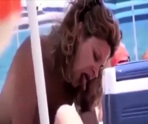 mature sucks black cock on beach