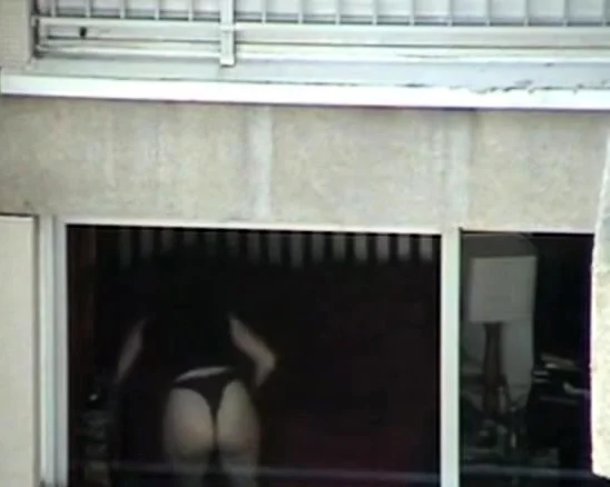 Sexy neighbour gets filmed