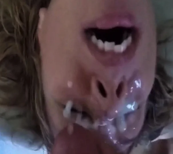 Cum fills her eyes