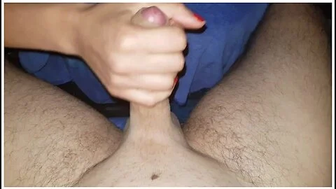 My Friend Jerks Me Off In The Camper Until I Cum