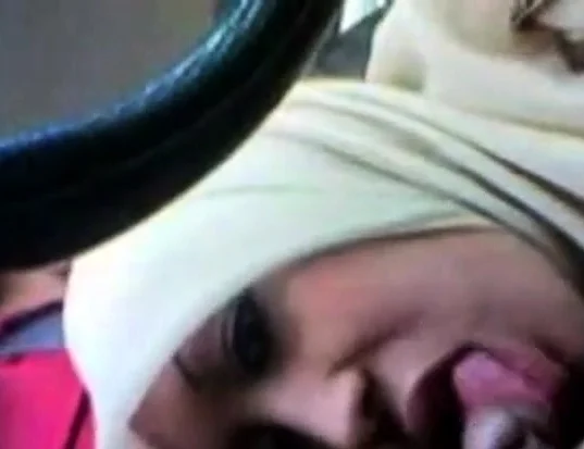 malay girl sucking dick in car