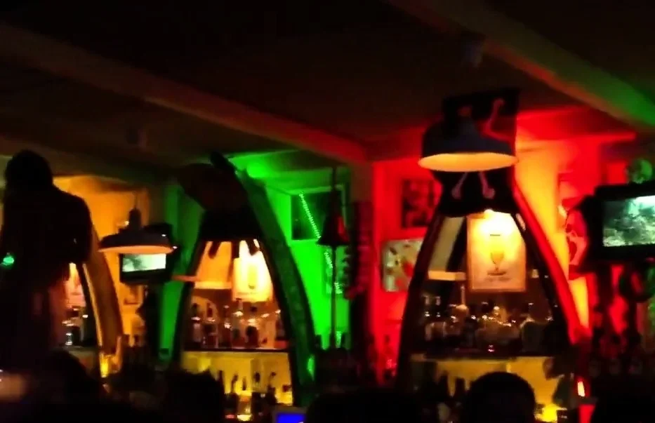 club party girls flashing nude striptease contest