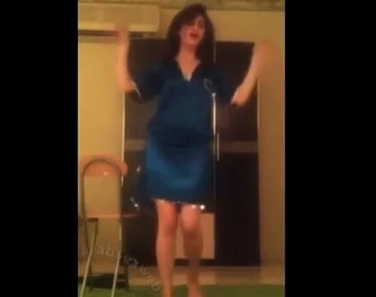 Big-Titted Arab Mature Masturbates