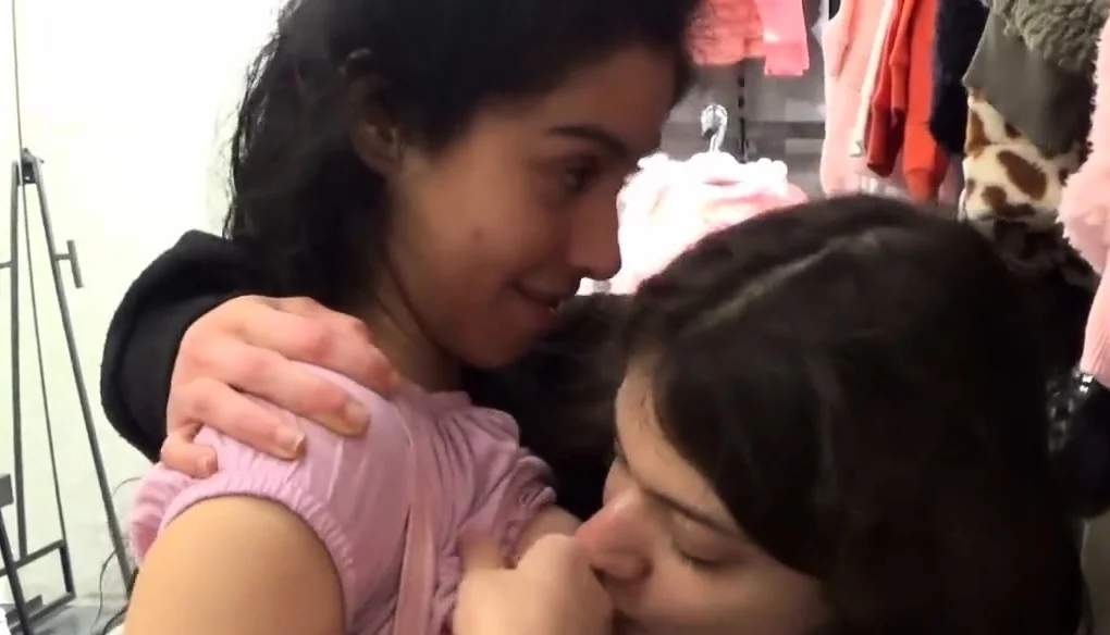 PUBLIC THREESOME SEX AT THE MALL... BUSTED!!