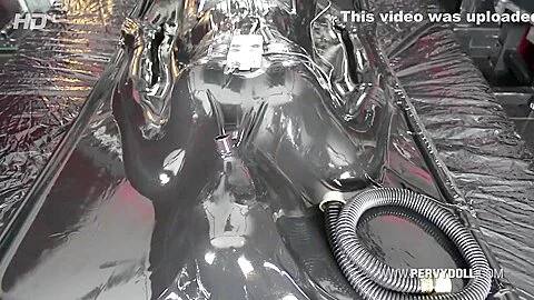 Trapped In The Vacbed - Lezdom