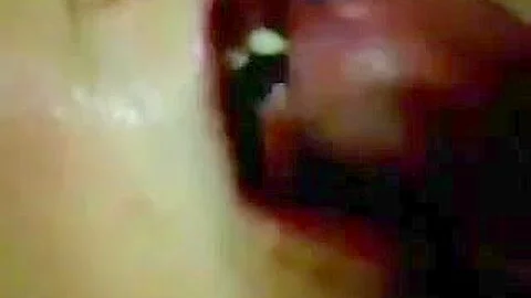 Horny village slut wanted me and my friend cum on her face