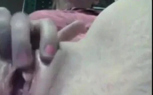 Girl Rubs Her Wet Pussy