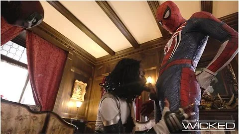 Wicked - SPIDEYPOOL RETURNS With Deadpool And Spiderman FUCKING Monica Rambeau Hard