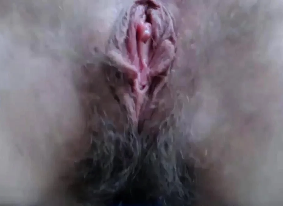 Very Cute Hairy Blonde Pussy 2