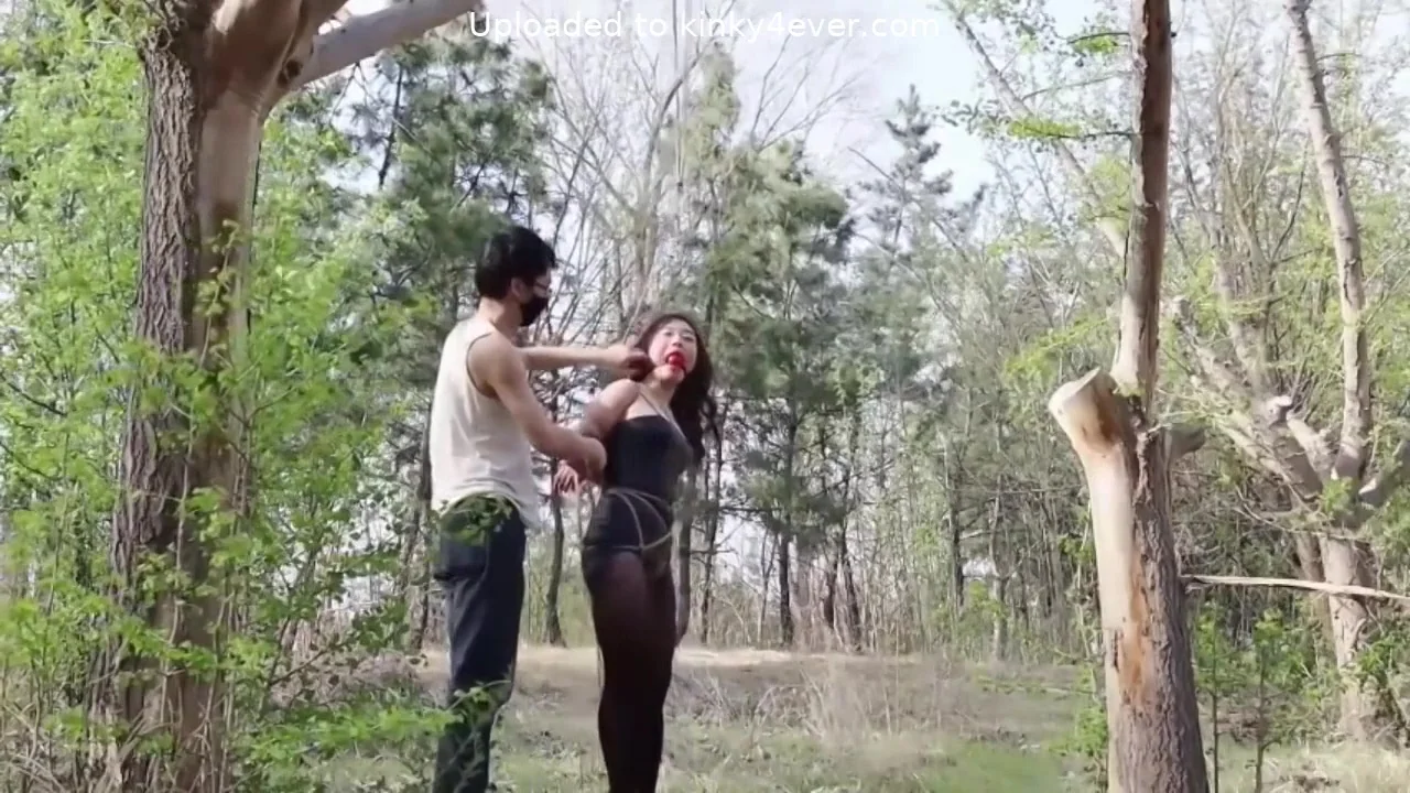 Chinese Bondage In Forest P1