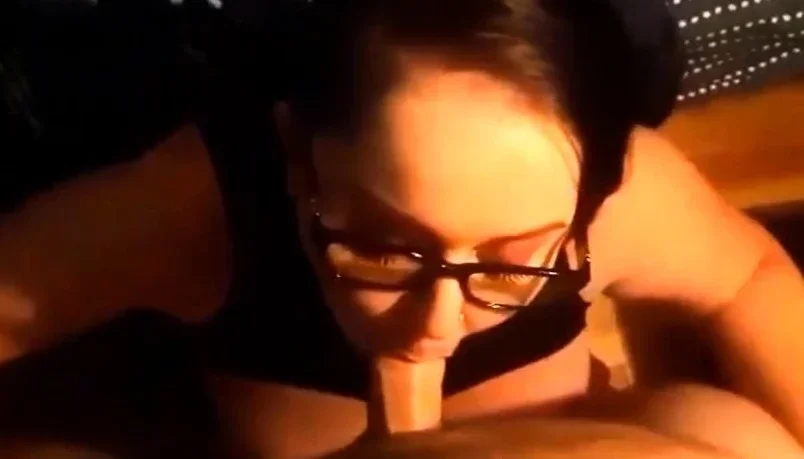 Watch me suck your cock and cum on my face