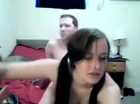 Busty brunette girl fucked and jizzed in the chatroom