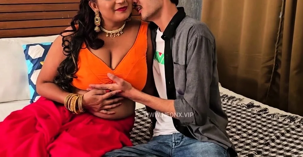 Amateur grabbing big boobs tease