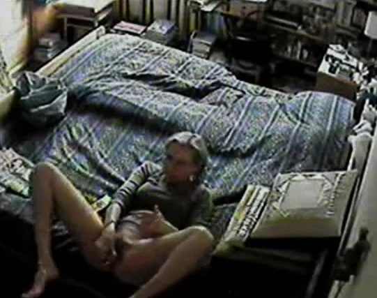 Mom Caught Masturbating on Hidden Cam