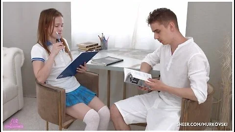 We Tried To Study, But Sex Turned Out To Be More Interesting - Arty Cheys And Nicole Murkovski