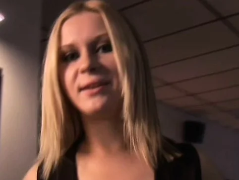 There's definitely something between these blondes... and it's a double dildo