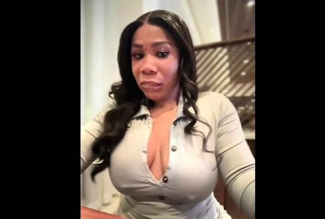 Black MILF with BIG boobs dancing and teasing