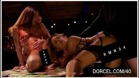 Hidden Pleasure - Sex On The Money Table With Cassie & Rose Valerie