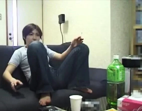 Sexy Japanese jeans farts